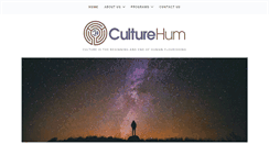 Desktop Screenshot of culturehum.org